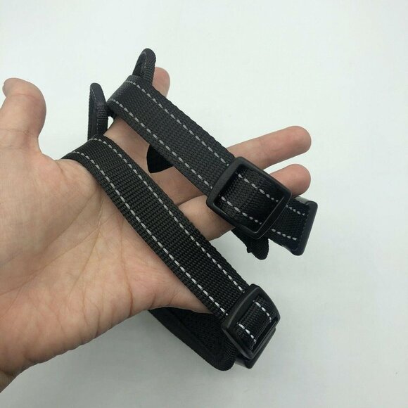 3/$30  Rhinestone Dog Harness Reflective Bling Nylon Dog Vest with Sparkly Bow - Picture 4 of 11